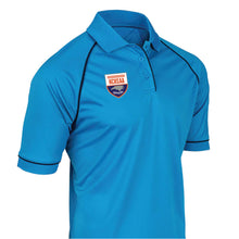  NEW! NCHSAA Bright Blue Volleyball Officials Shirt - Men's Sizing
