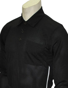  PRO STYLE LONG SLEEVE UMPIRE SHIRT - BLACK