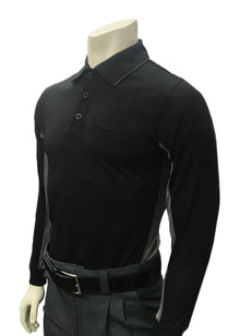  MLB Replica Body Flex Umpire Shirt-LONG SLEEVE BLACK