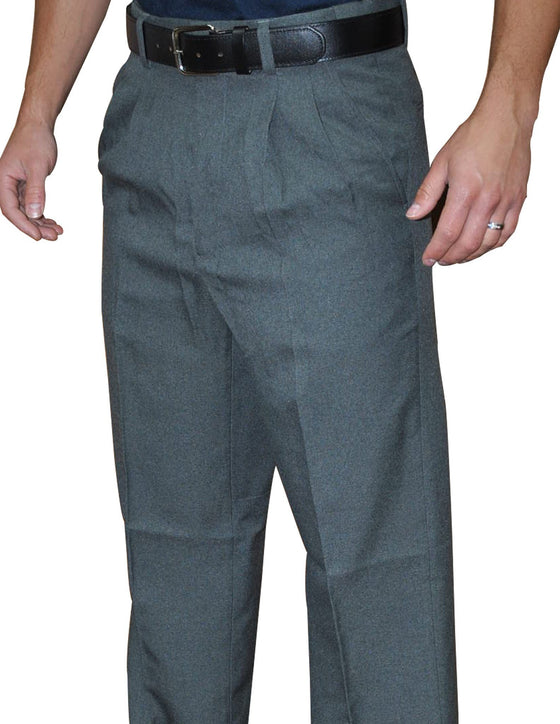 PLATE PANTS W/EXPANDER WAISTBAND-CHARCOAL