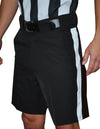 Smitty Premium Officiating Shorts W/White Stripe