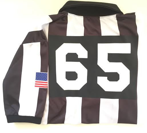Football 2.25 Inch Stripe Short Sleeve Football Shirt - Smitty Official's Apparel-Gearef officiating supplies - 2