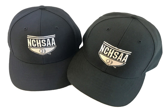 NCHSAA UMPIRE COMBO HAT-6 STITCH BRIM(FITTED)
