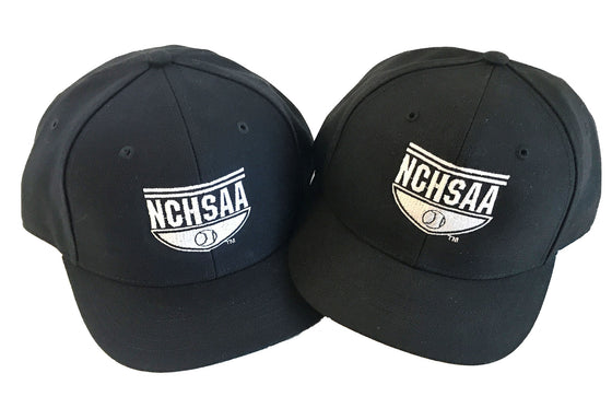 NCHSAA UMPIRE PLATE HAT-4 STITCH BRIM(Flex-Fit)