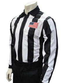  COG Deluxe 2" Stripe Fleece Lined Water Repellent Shirt W/US Flag