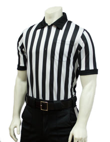  Smitty 1 Inch Stripe Football-Lacrosse Short Sleeve Shirt