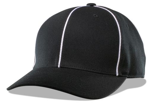 Richardson Flex-Fit Football Cap-Black - Richardson-Gearef officiating supplies