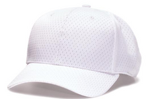  Richardson Mesh Flex-Fit Football Cap-White - Richardson-Gearef officiating supplies